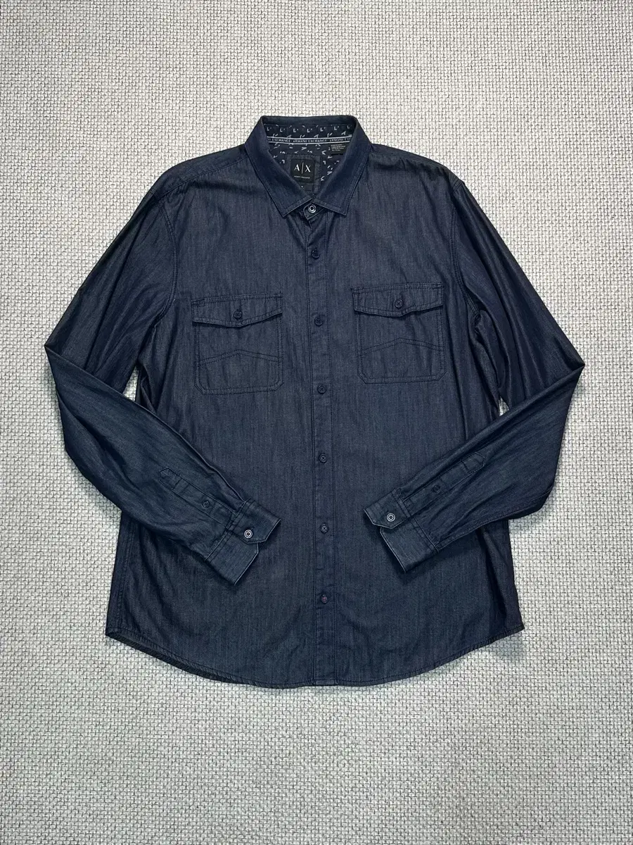 Armani Exchange Men's Denim Shirt Genuine