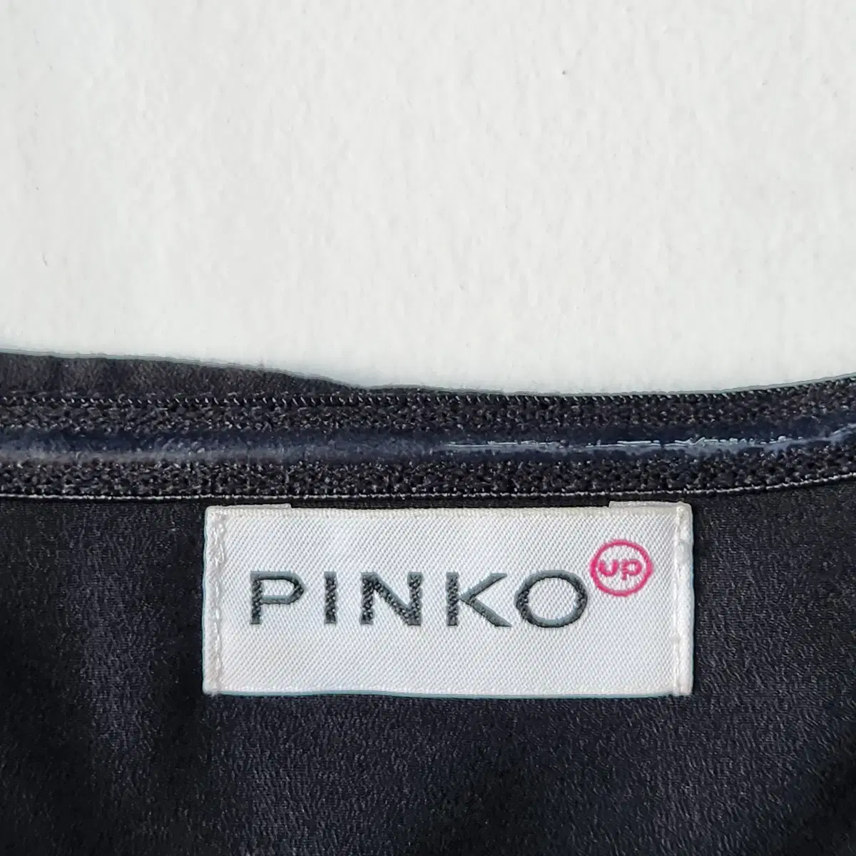 핀코 PINKO 플리츠 슬릿 옆트임 뷔스티에 원피스