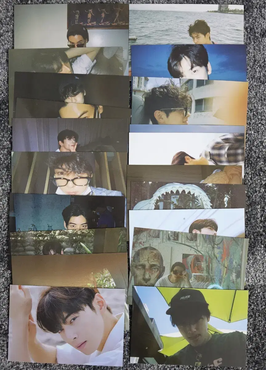 20 sets of MD prints a.b for the exhibition of archival photographs by Cha Eunwoo.