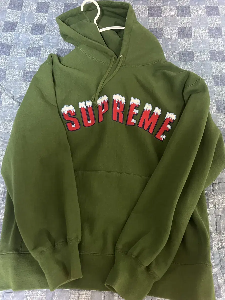 Supreme Hooded L Khaki