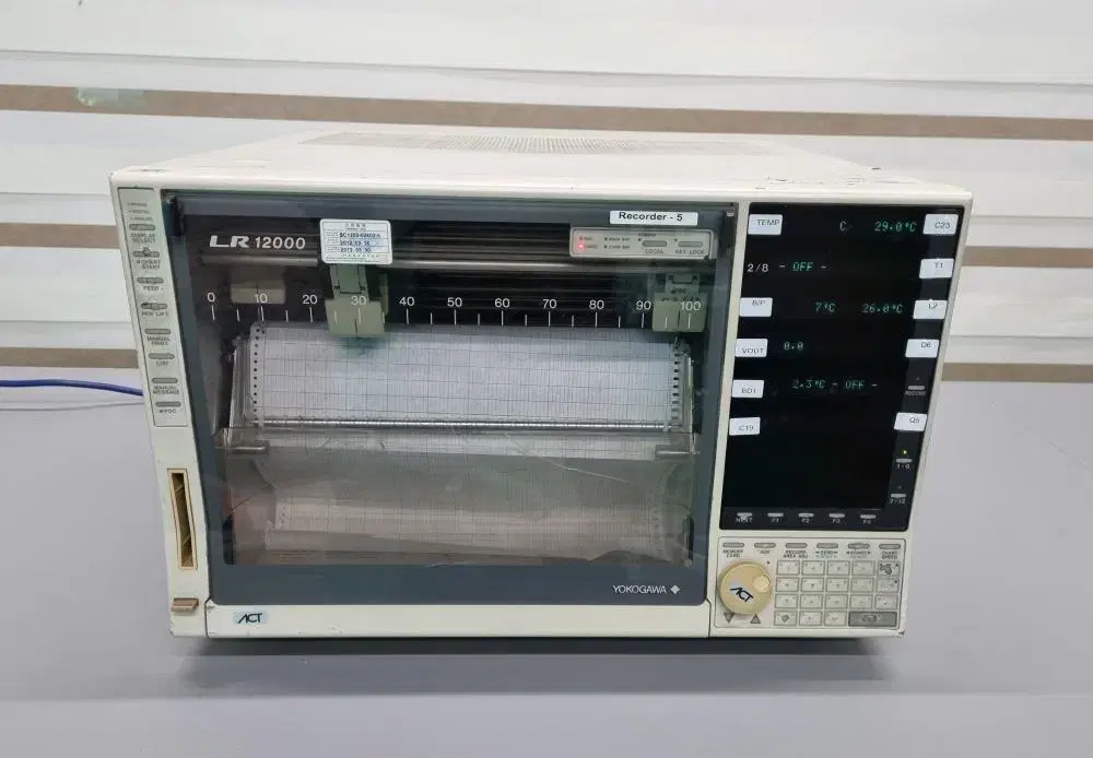 YOKOGAWA LR12000 Recorder 온도기록계