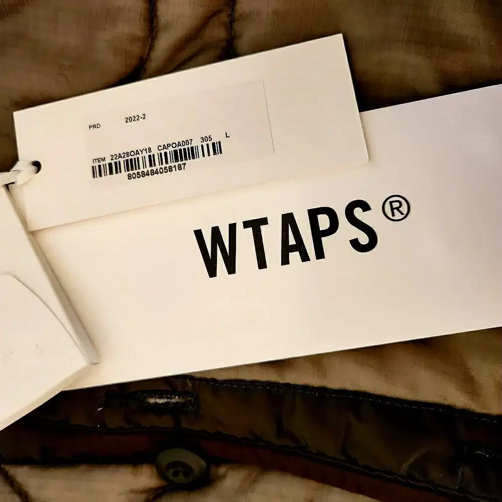 Oamc x WTAPS 밀리터리 라이너