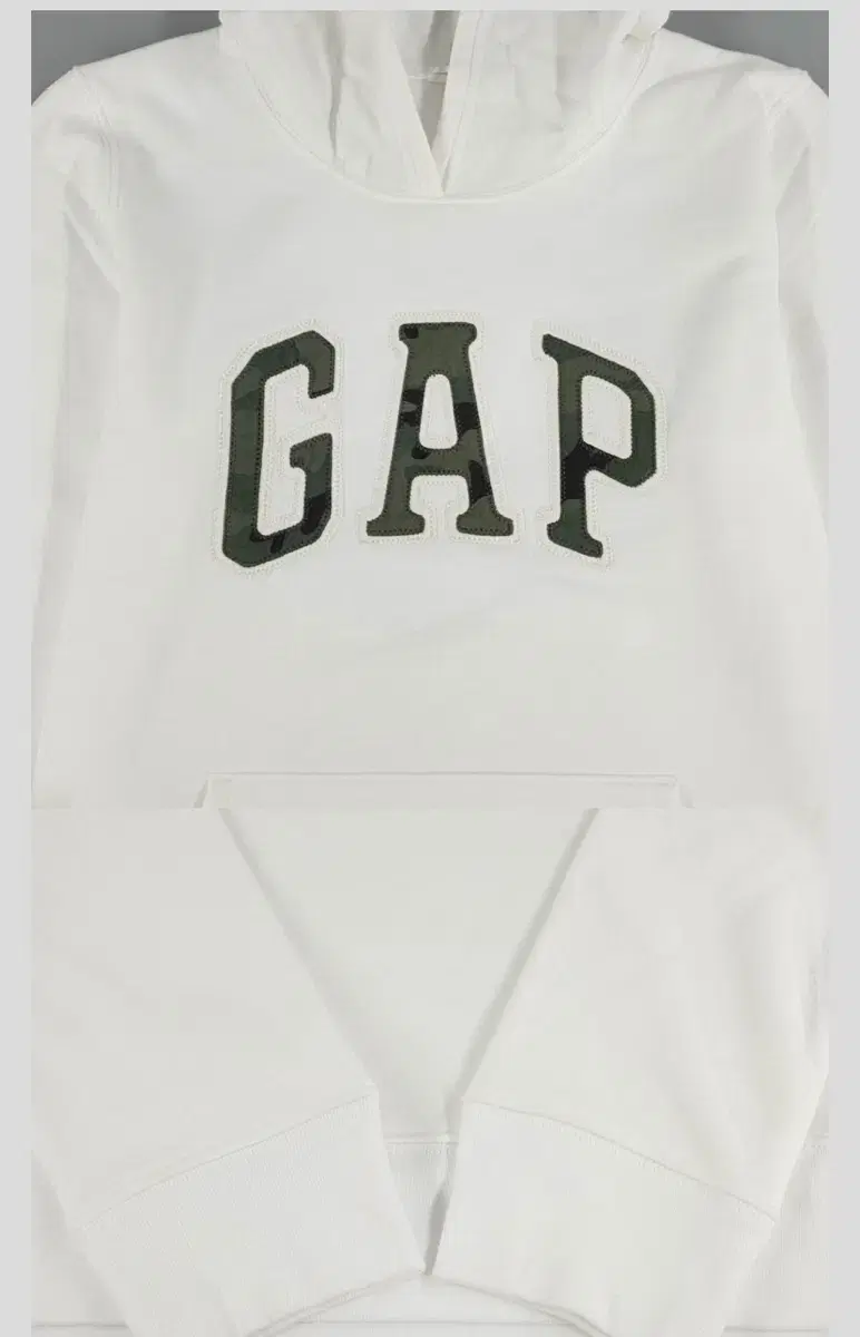 갭 화이트 후드티 GAP