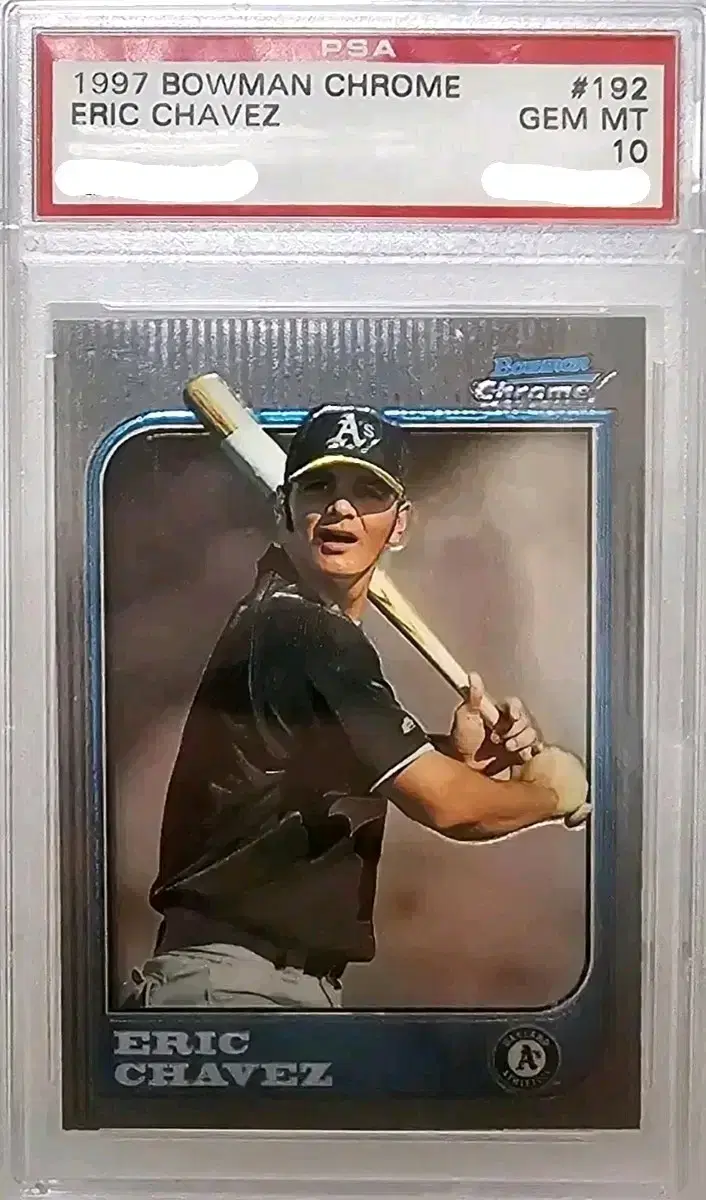 1997 바우만 크롬 에릭 차베스 RC PSA 10