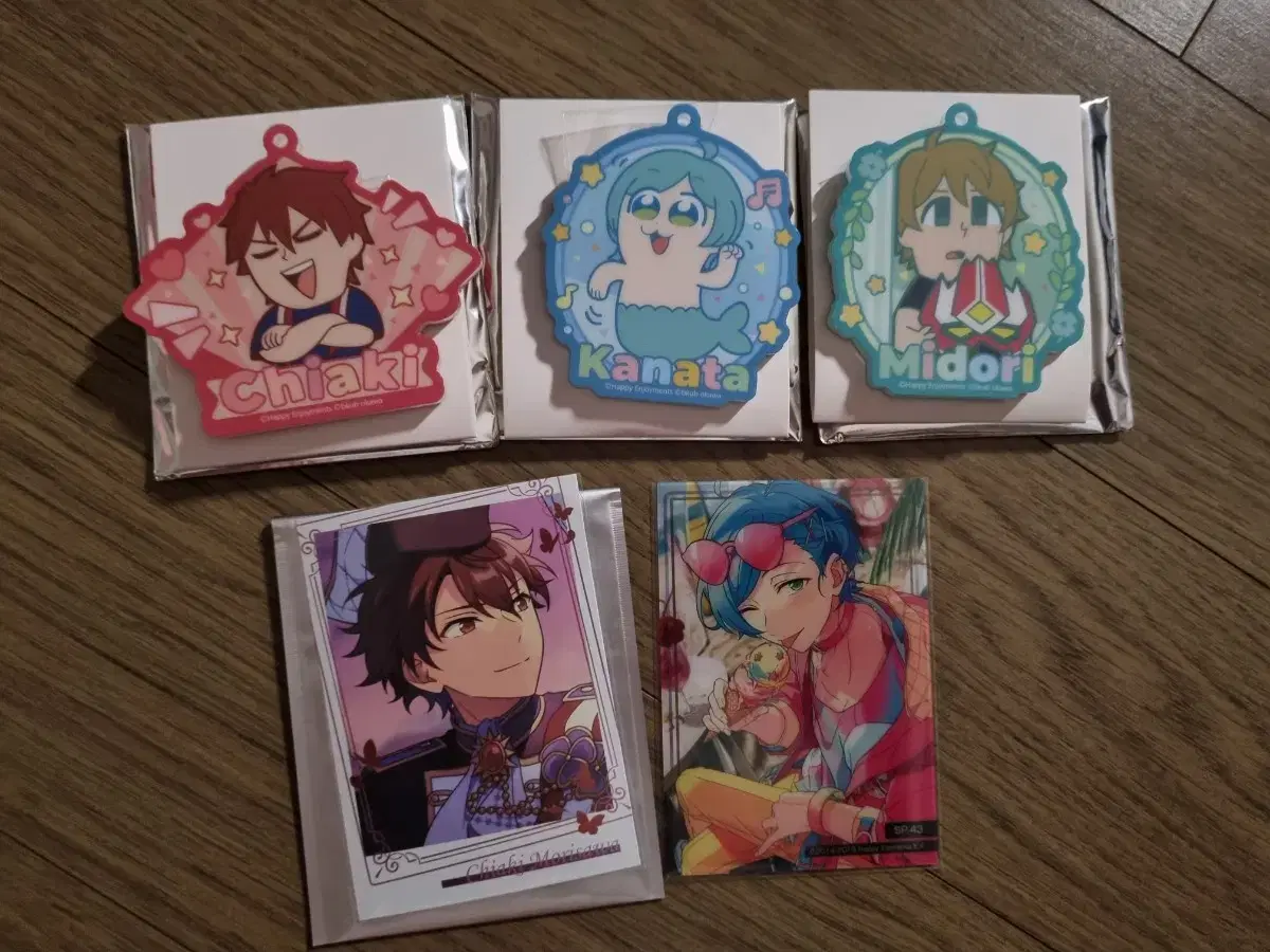 Angsta Jungsta Bukubu Magnet keyring Chiaki Midori Kanata Rare Car to sell