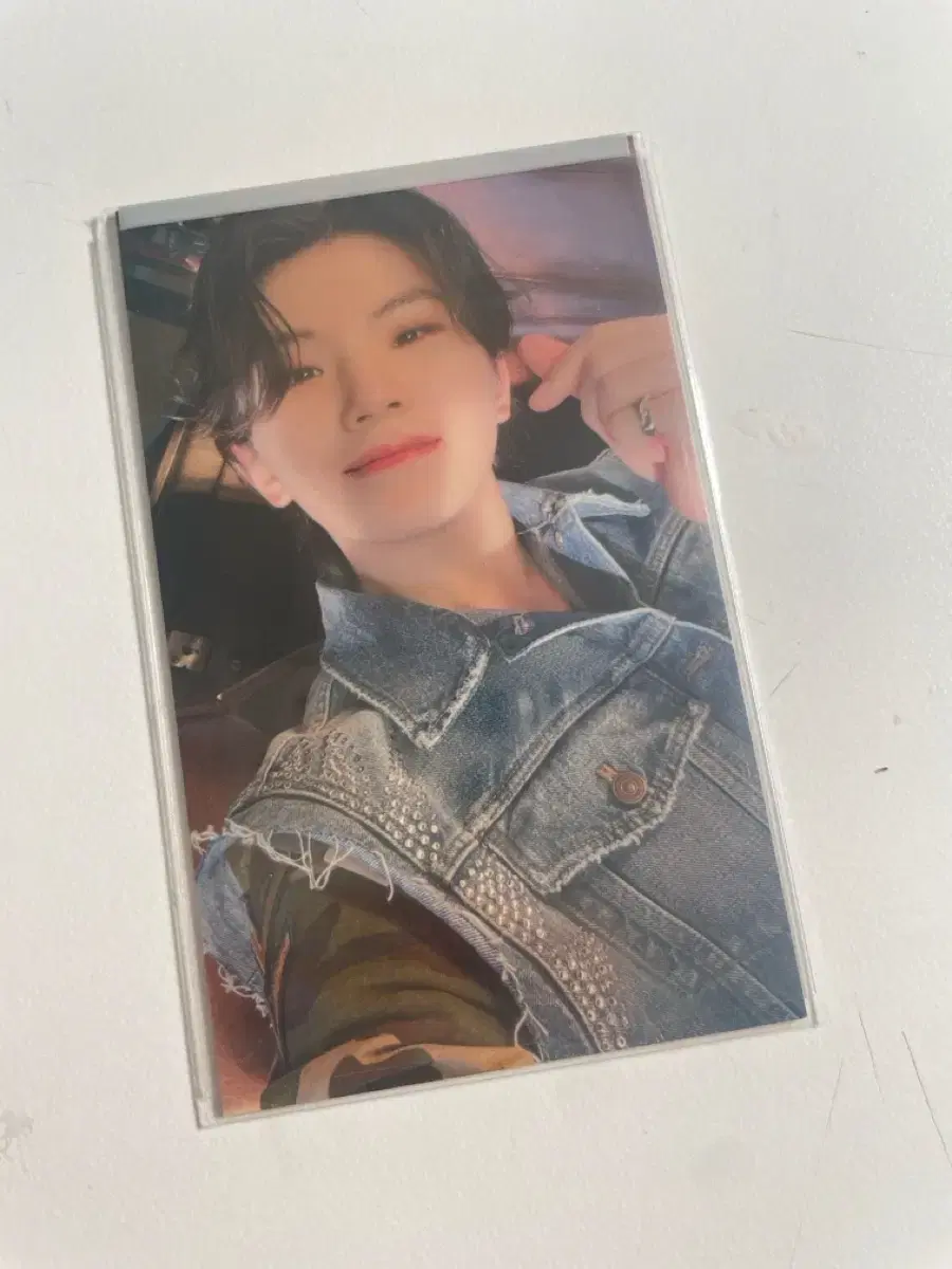 Woozi Tokyo Dome LoveCon Chairman Han Jung Photocard