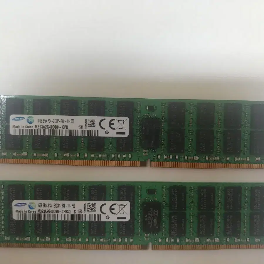 삼성전자 서버용 DDR4 16GB 2133P REG ECC 팝니다