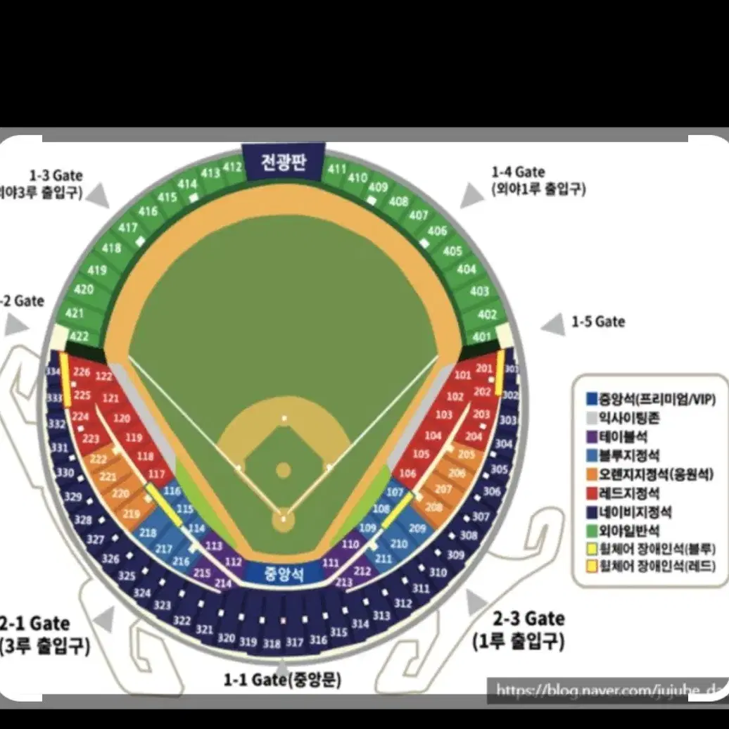 잠실 9월14일 니퍼트 은퇴경기 3루 외야 통로석