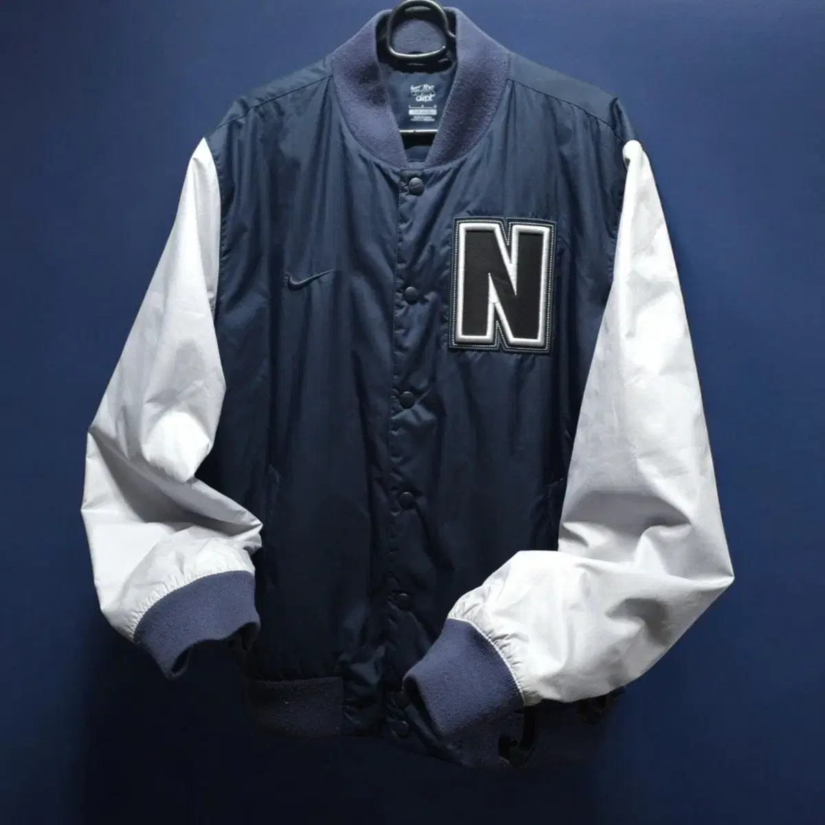 Nike Swoosh Varsity Jacket L