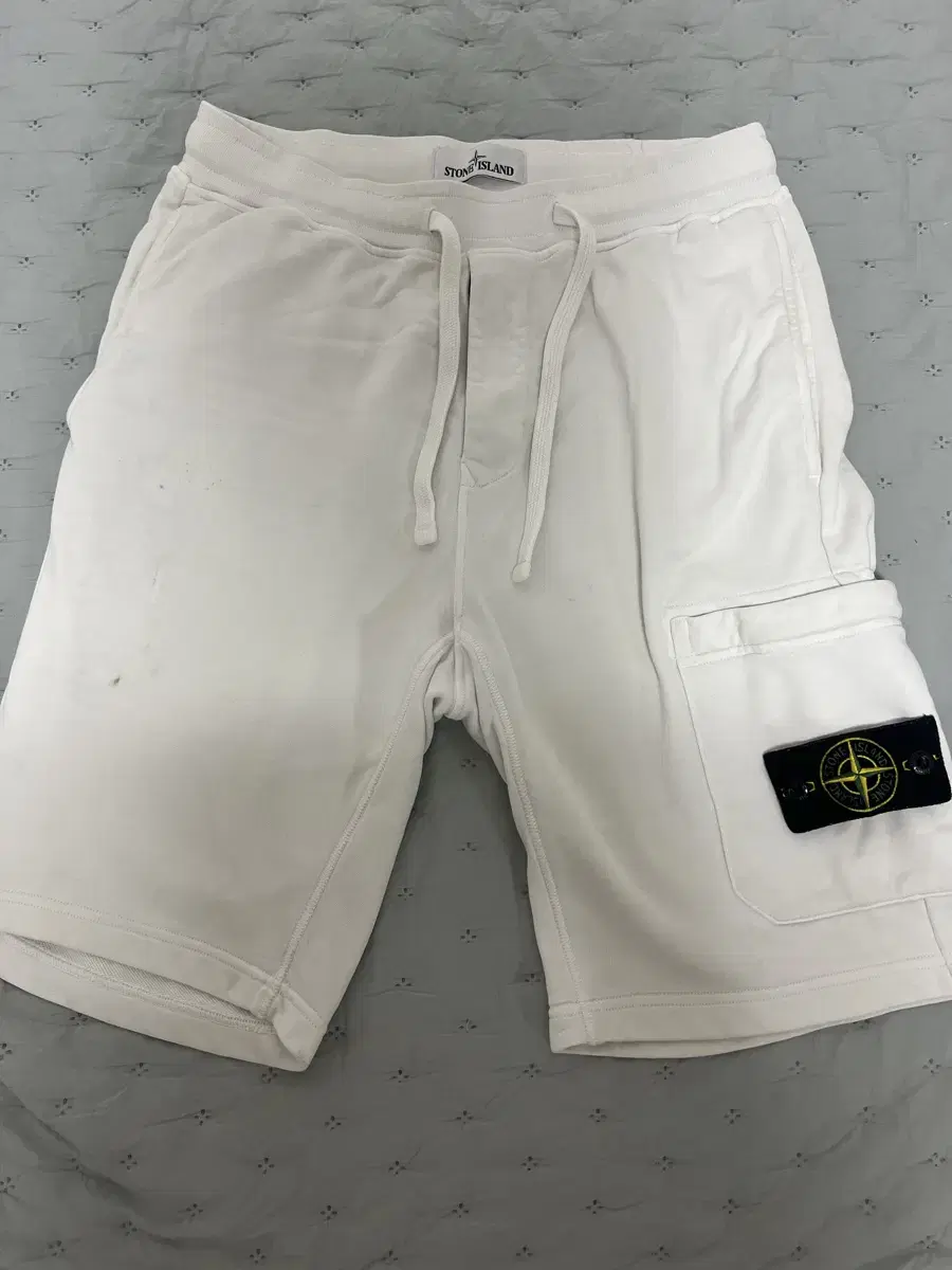 Stone Island Bermuda White Vahn S