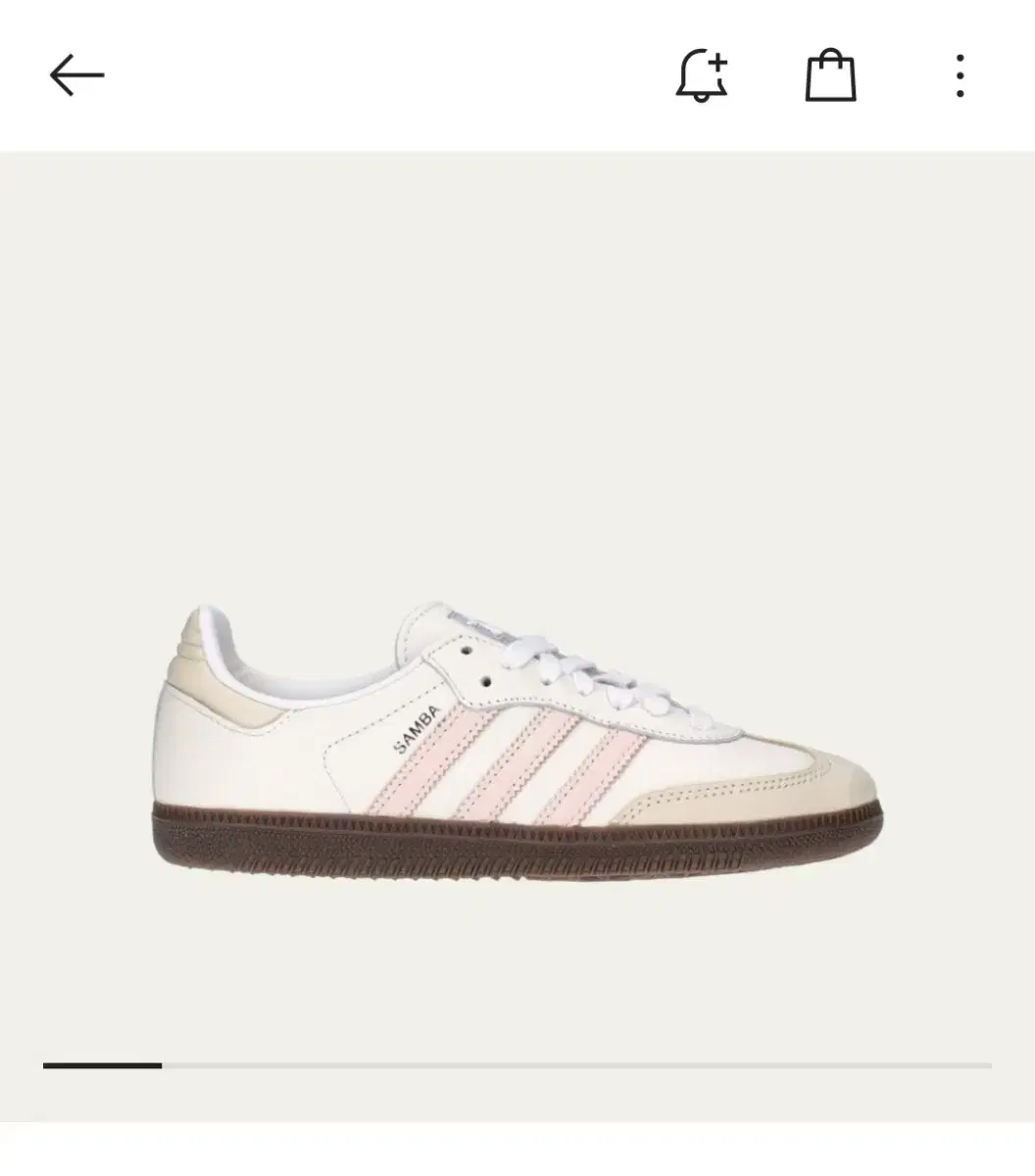 Adidas Samba Pink Beige 235