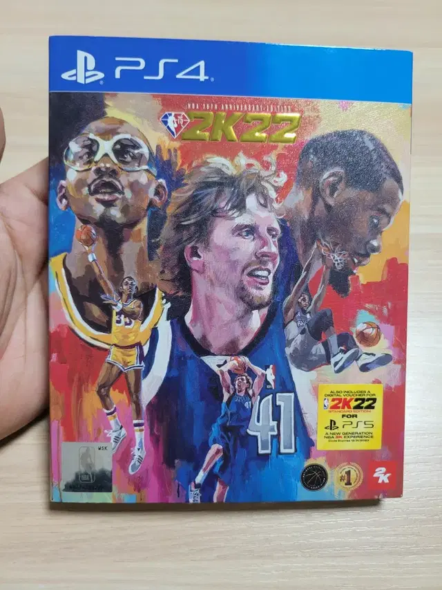 ps4 / 플스 ) (희귀매물 소장용) nba 2k22 슬리브 75주년