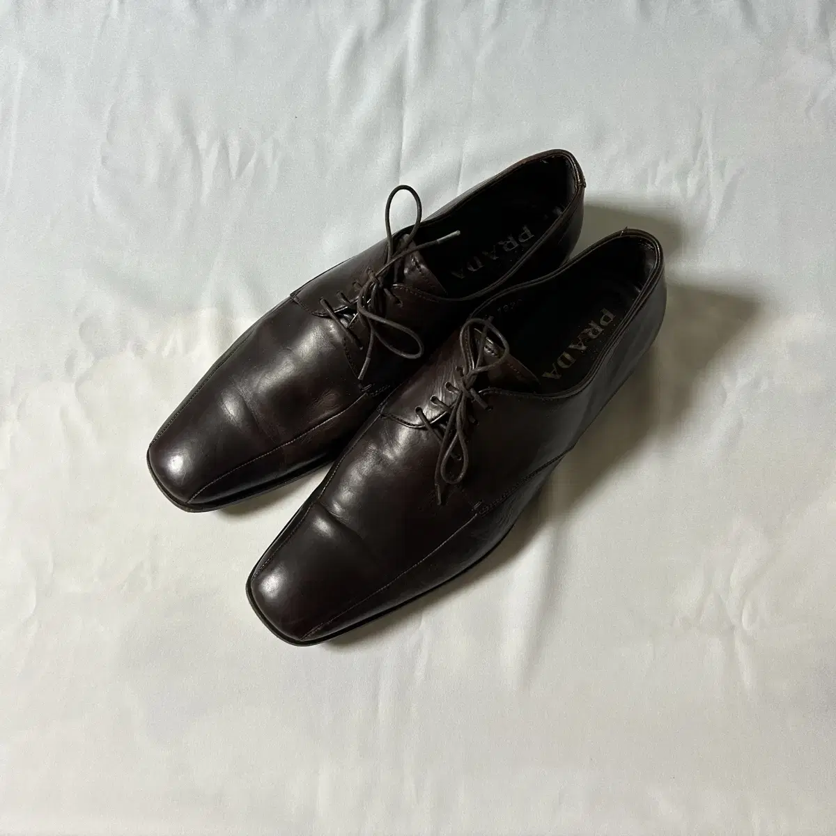 Prada sports lace up shoes