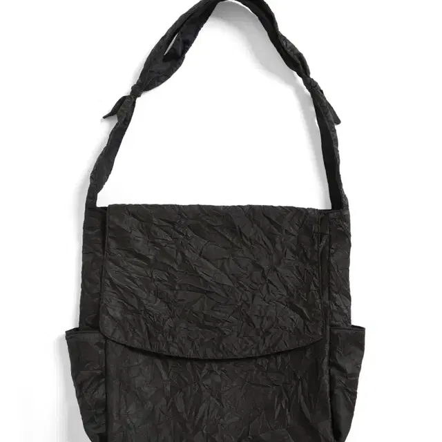 해칭룸 크로스백 Two Face Bag Wrinkle Black