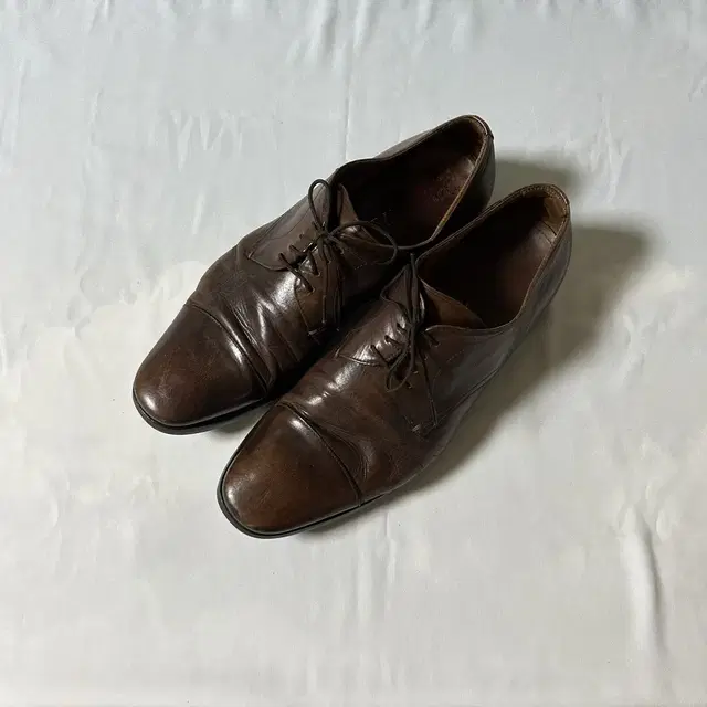 Prada round cap toe oxfords