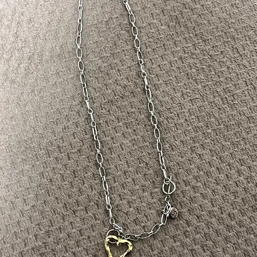 어거스트하모니 Truelove twoway necklace 실버