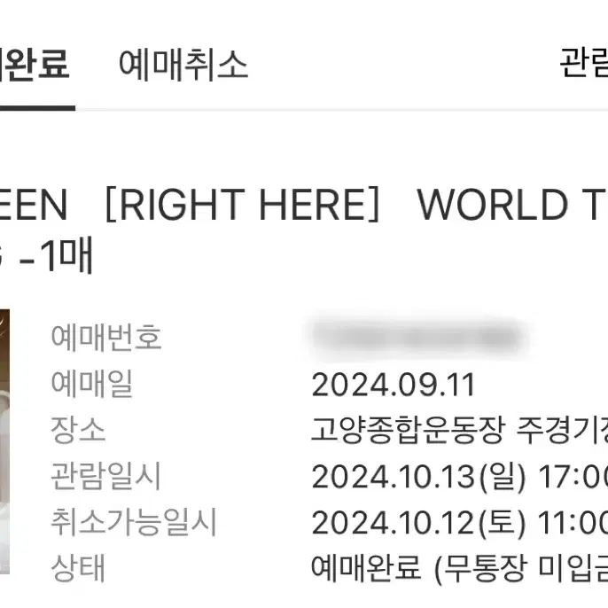 세븐틴 콘서트 RIGHT HERE WORLD TOUR IN GOYANG