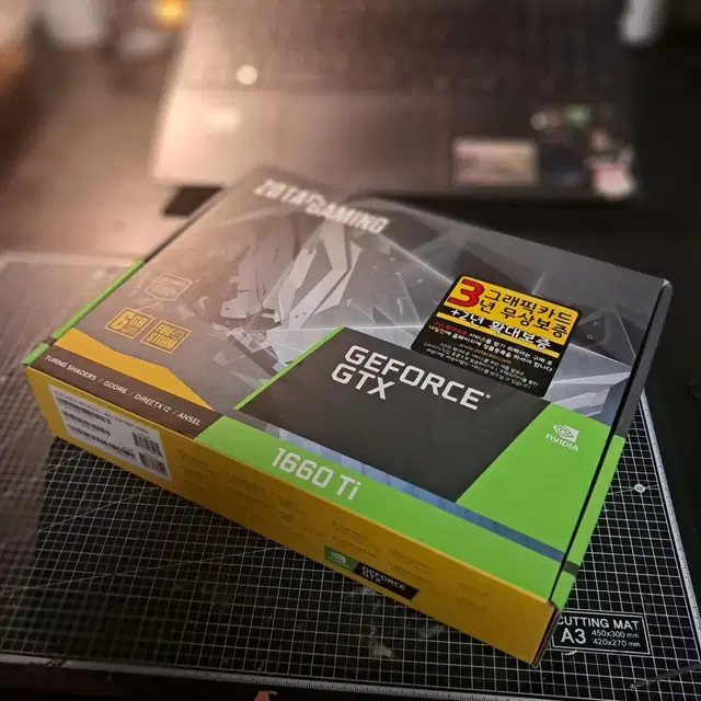 ZOTAC GTX 1660ti 6GB 그래픽카드 팝니다