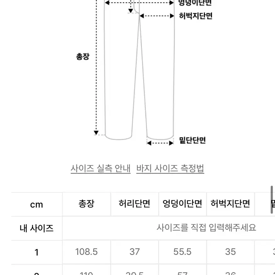 오도어 토니 와이드 데님