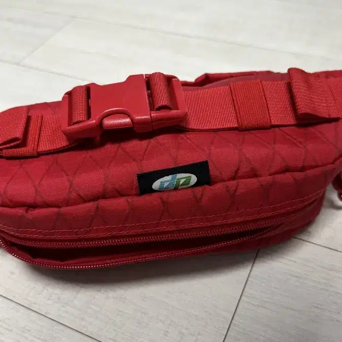 (정품) Supreme 가방 18fw waist bag red 슈프림