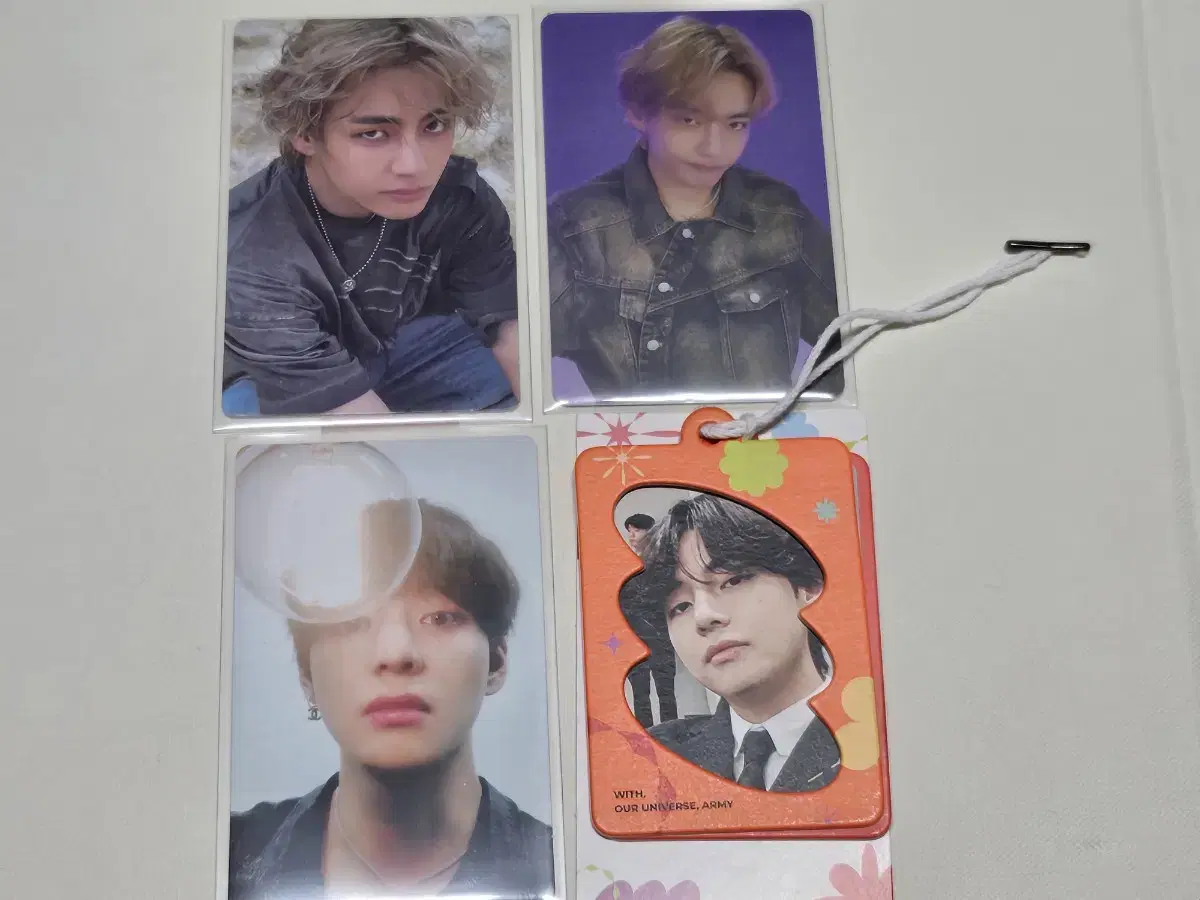 BTS V, Taehyung Putto Dan Dico Baekcham, Spiccon DVD photocard Layover