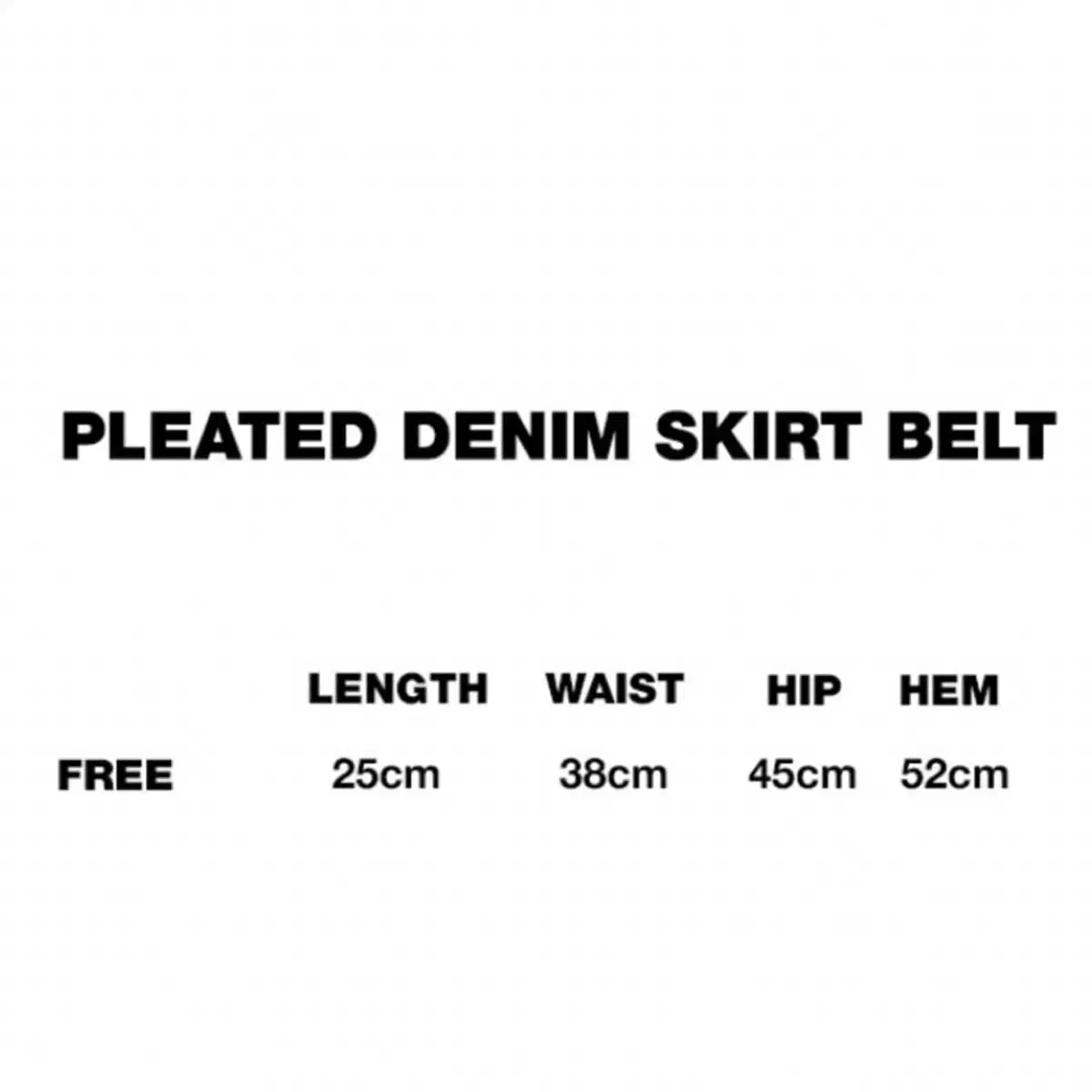 유쓰배쓰 레이어드 데님스커트 PLEATED DENIM SKIRT BELT