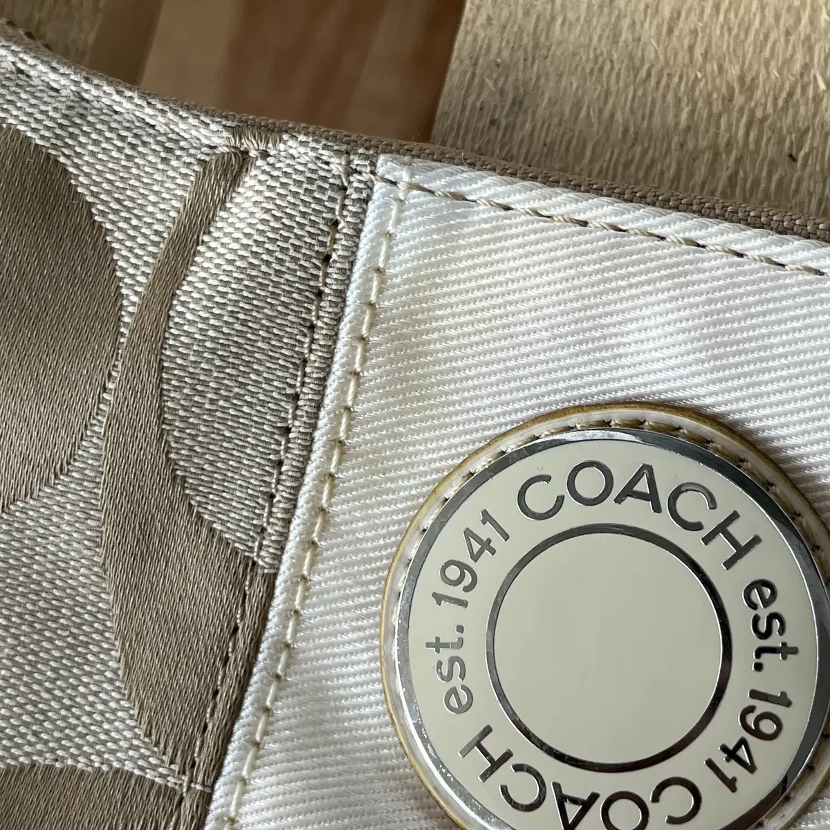 COACH 00's hobo signature 2way Bag