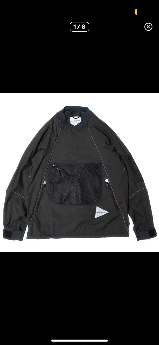 And wander breath rip pullover jacket