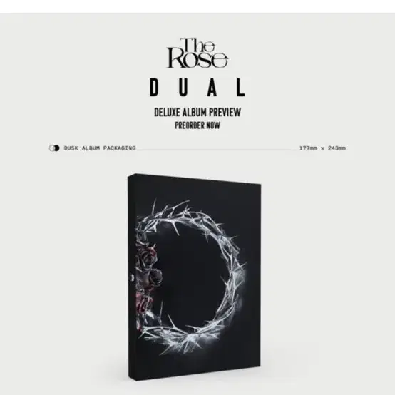 더 로즈 (The Rose) 2집 - DUAL (Deluxe Box Al