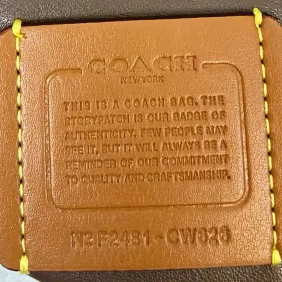 Coach CW626 Quilting Tabby 태비 숄더 백 20 위드