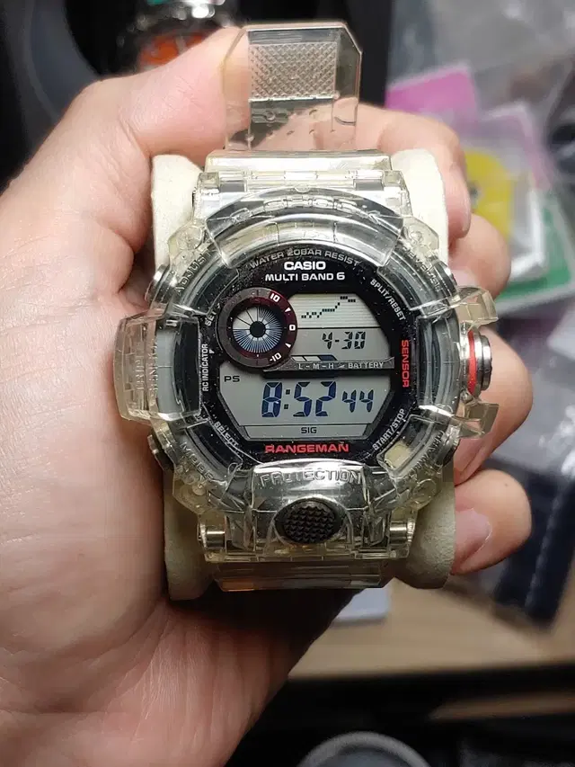 카시오 지샥 G-SHOCK 레인지맨 시계 GW-9400-1D 국내정발