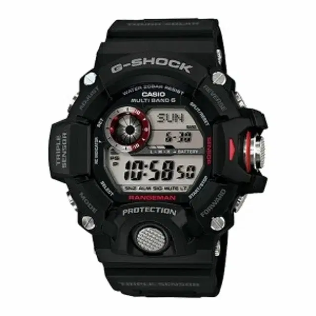 카시오 지샥 G-SHOCK 레인지맨 시계 GW-9400-1D 국내정발