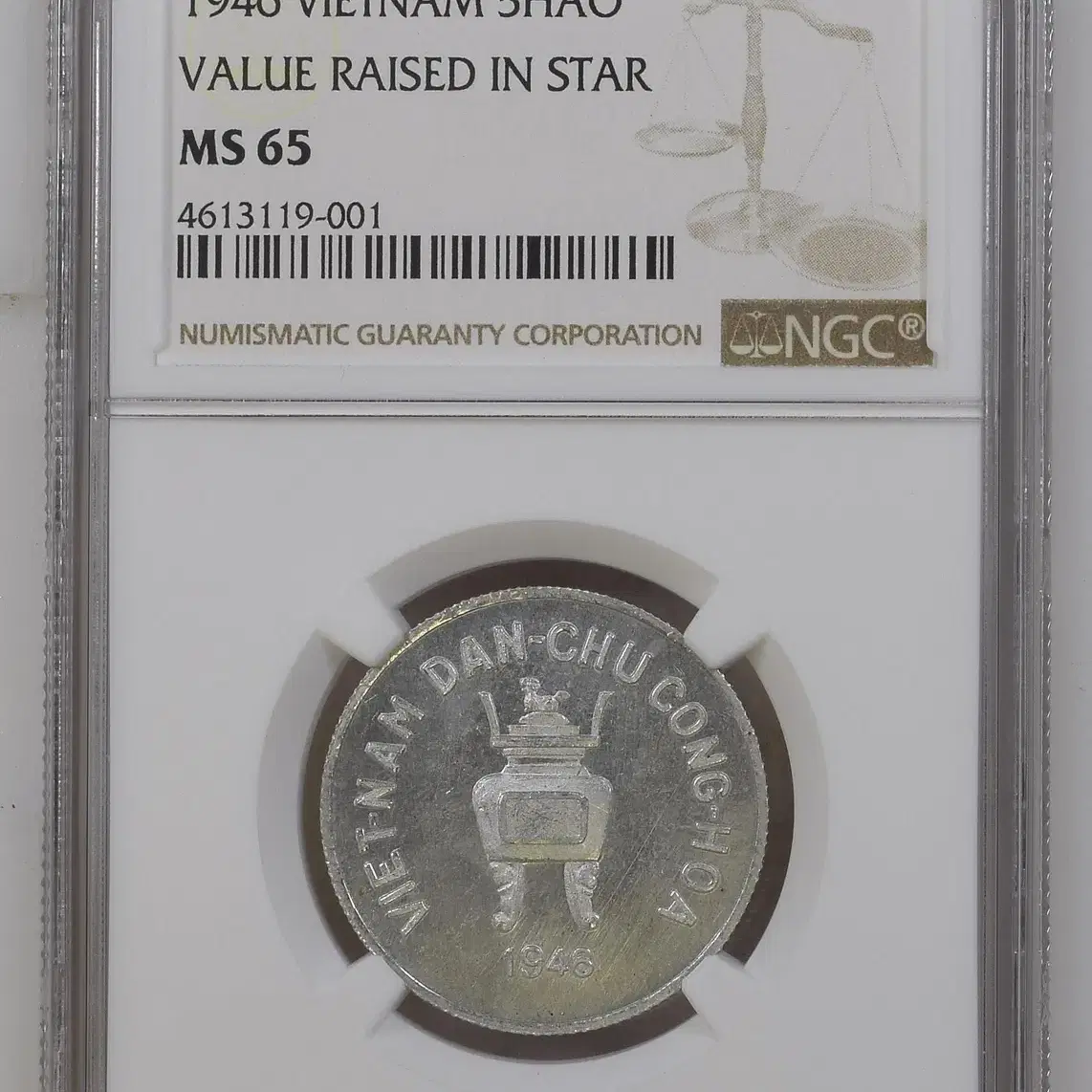 베트남 1946년 5 하오 NGC MS 65