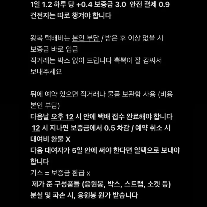 라이즈 응원봉 대여