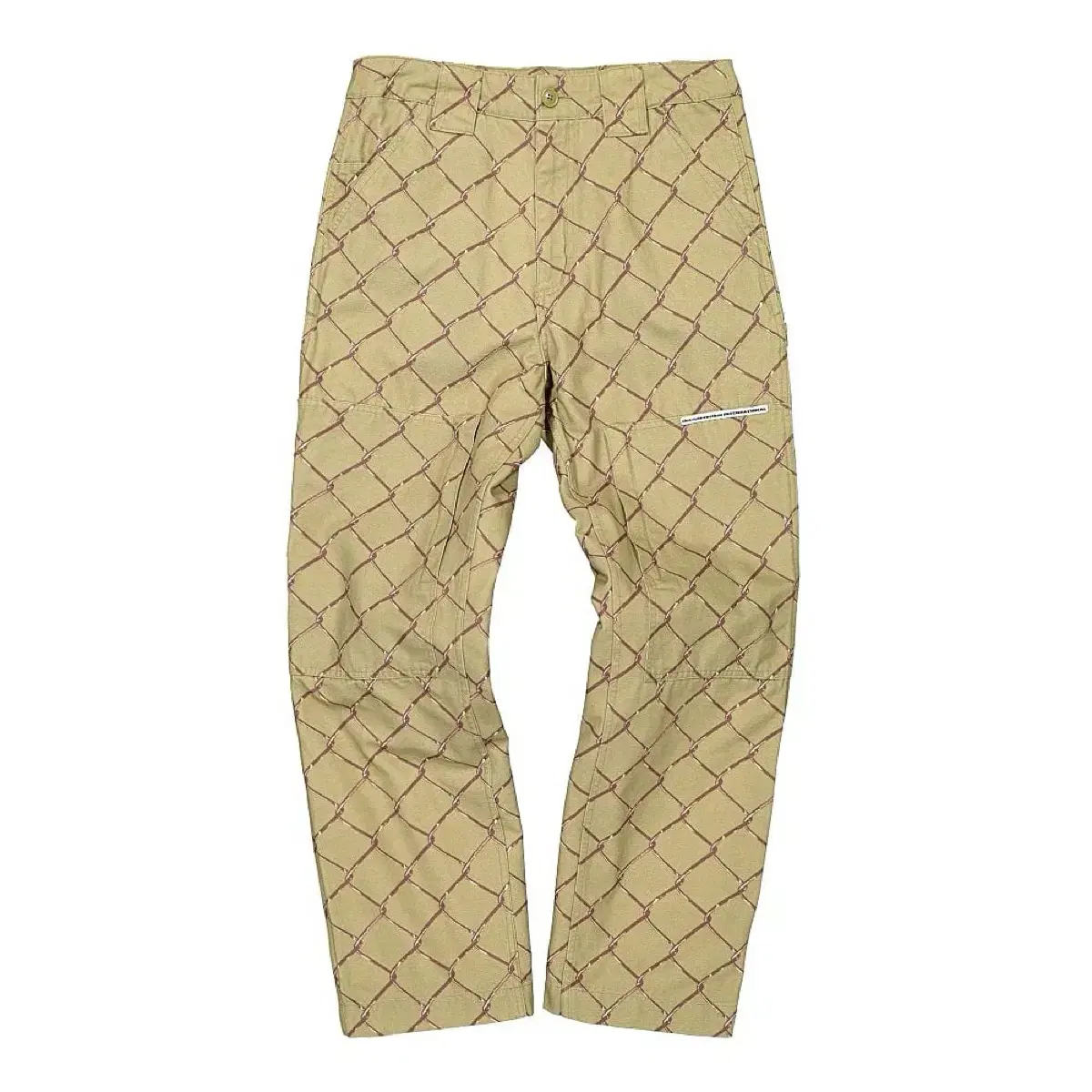 디스이즈네버댓 Printed carpenter trouser