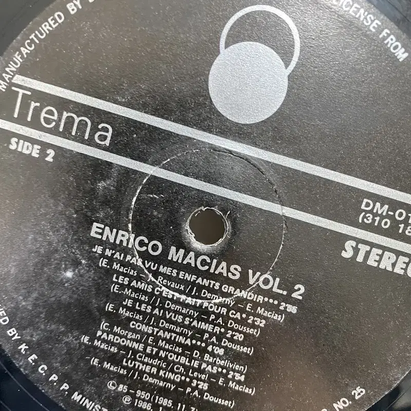 ENRICO MACIAS  LP / AA4899