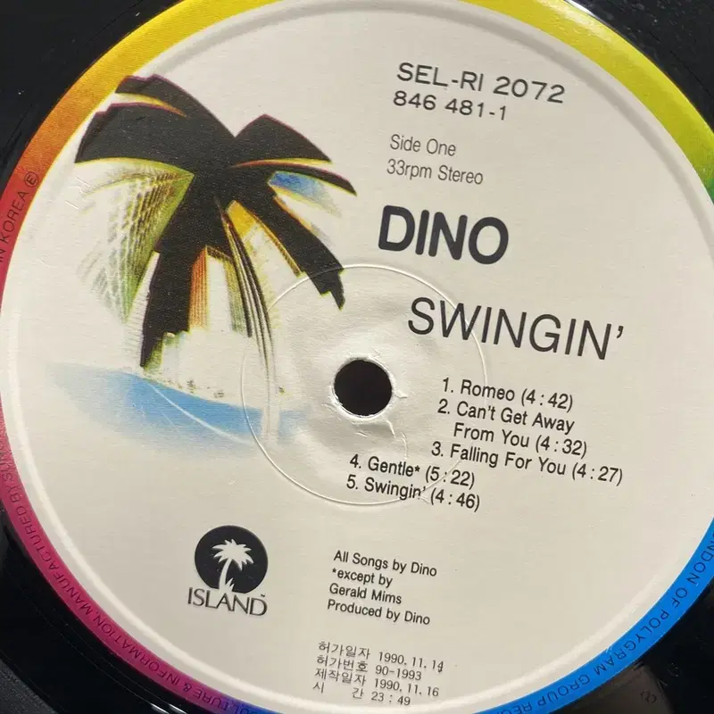 DINO SWINGIN  LP / AA4905