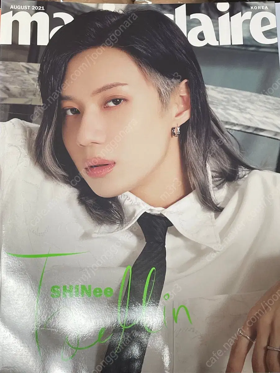 마리끌레르 2021년 8월호 태민 커버