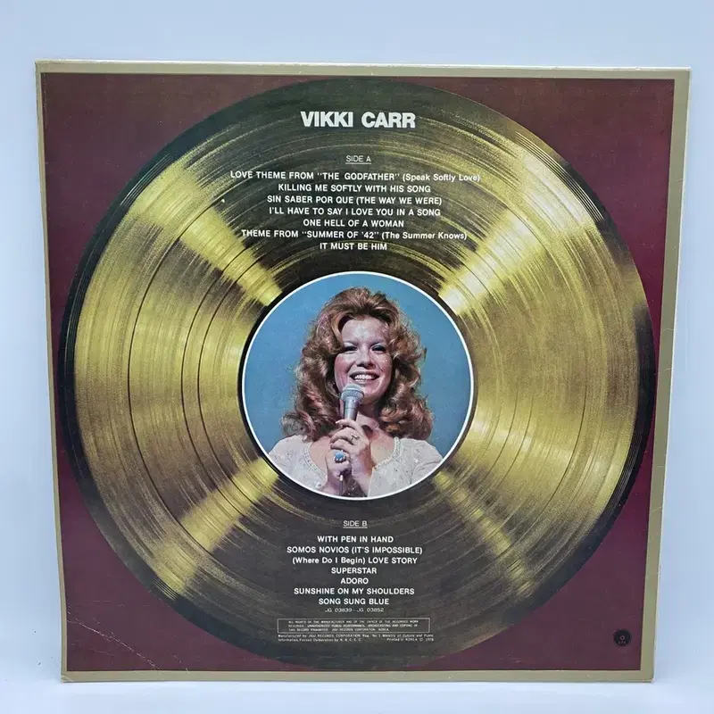 VIKKICARR NEW GOLD DISC  LP / AA4934