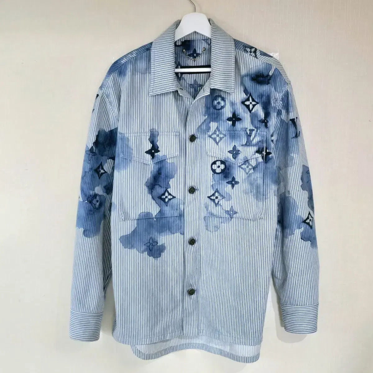 -Song for the day-Louis Vuitton watercolor jacket