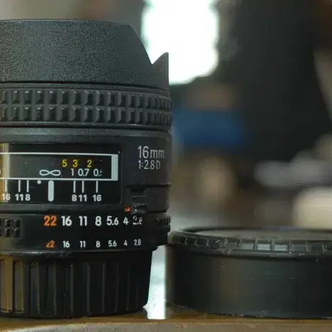 니콘AF16mm 2.8D 어안랜즈