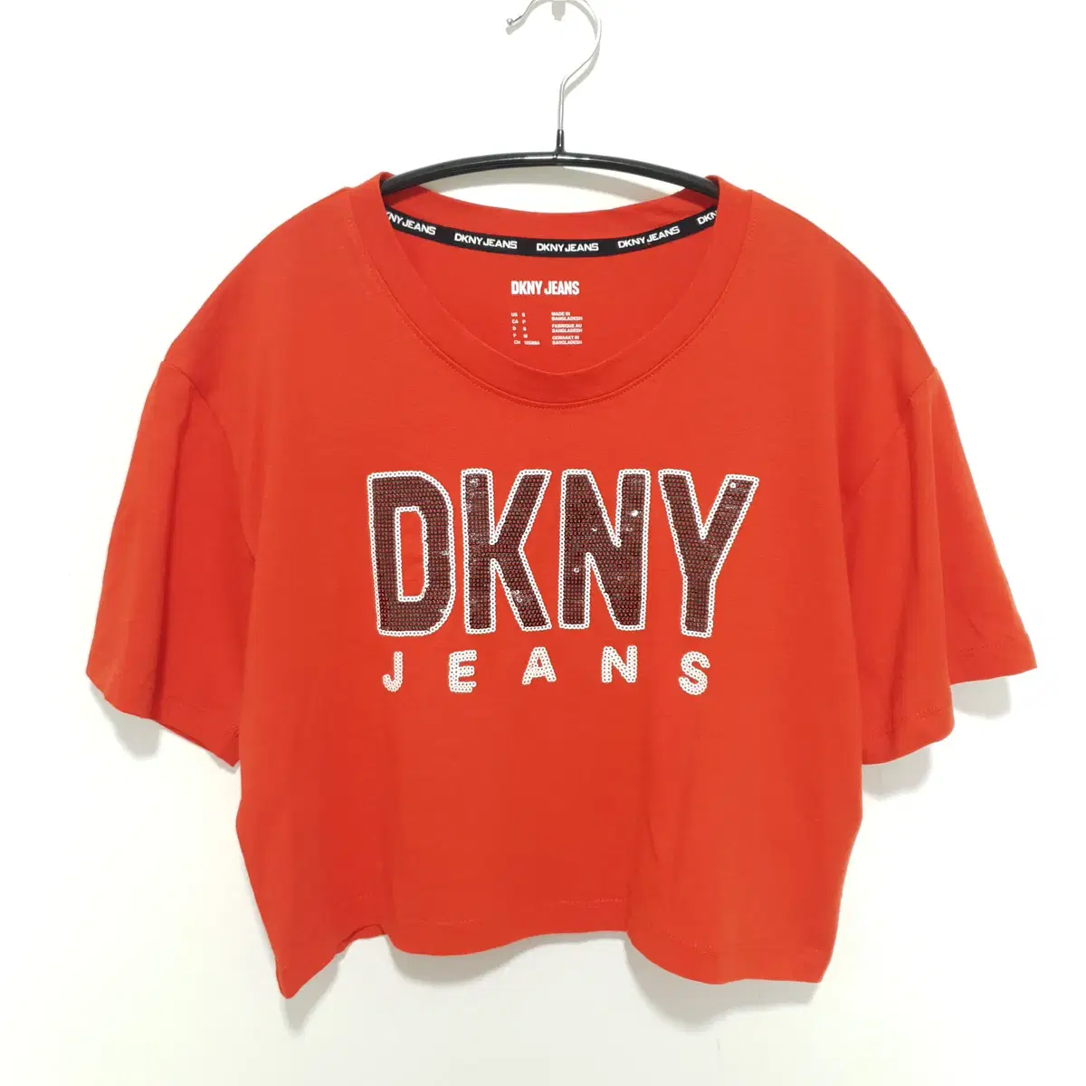 DKNY 크롭 반팔 S_i2780