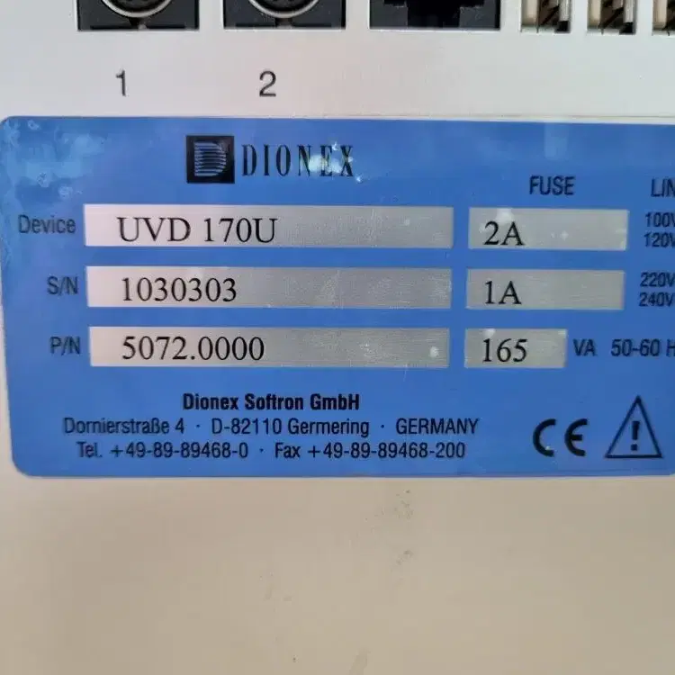 DIONEX TCC-100,P680 HPLC PUMP, 170U