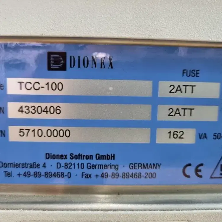 DIONEX TCC-100,P680 HPLC PUMP, 170U