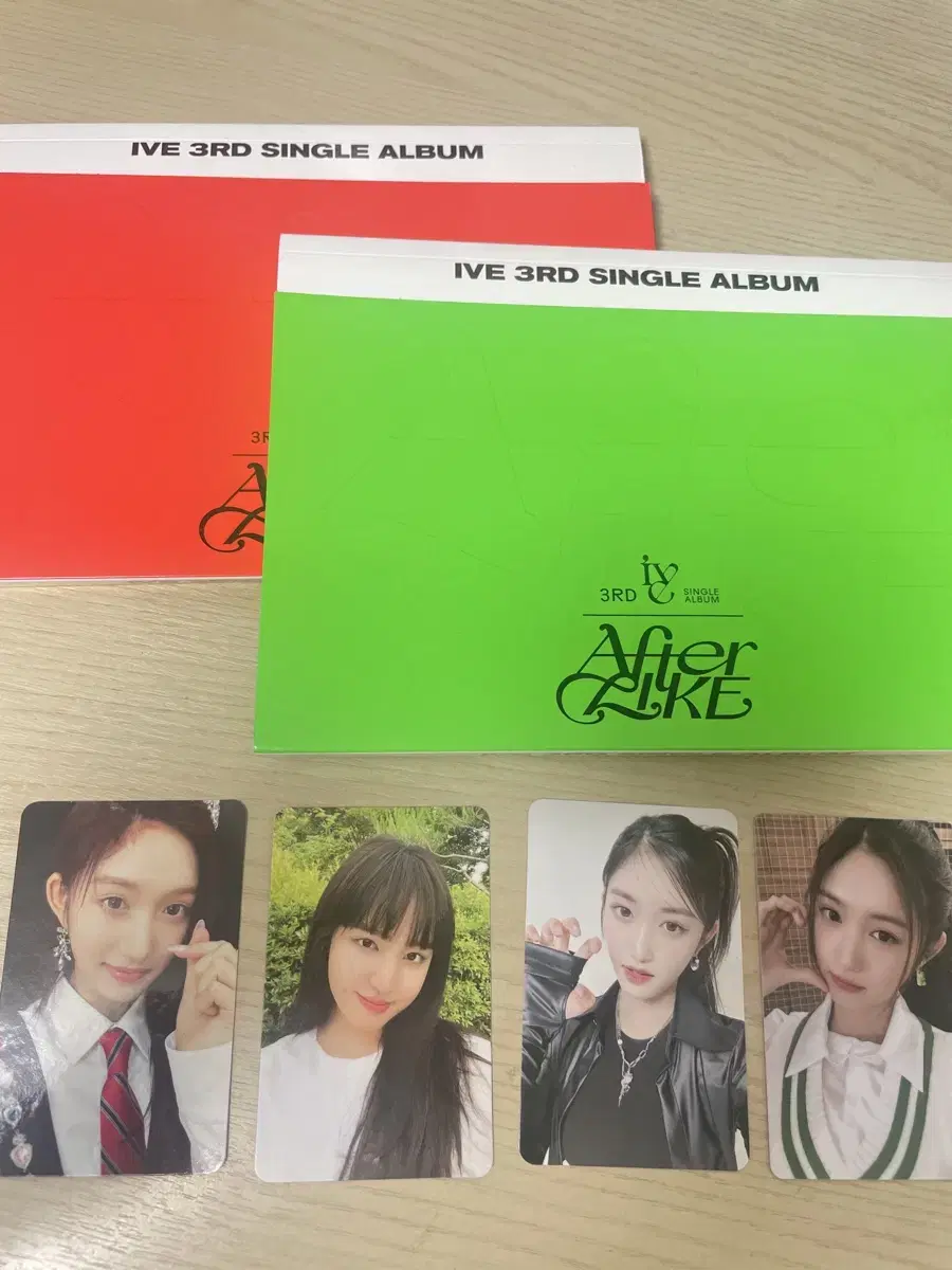 Ive liz leeseo unsealed album,photocard