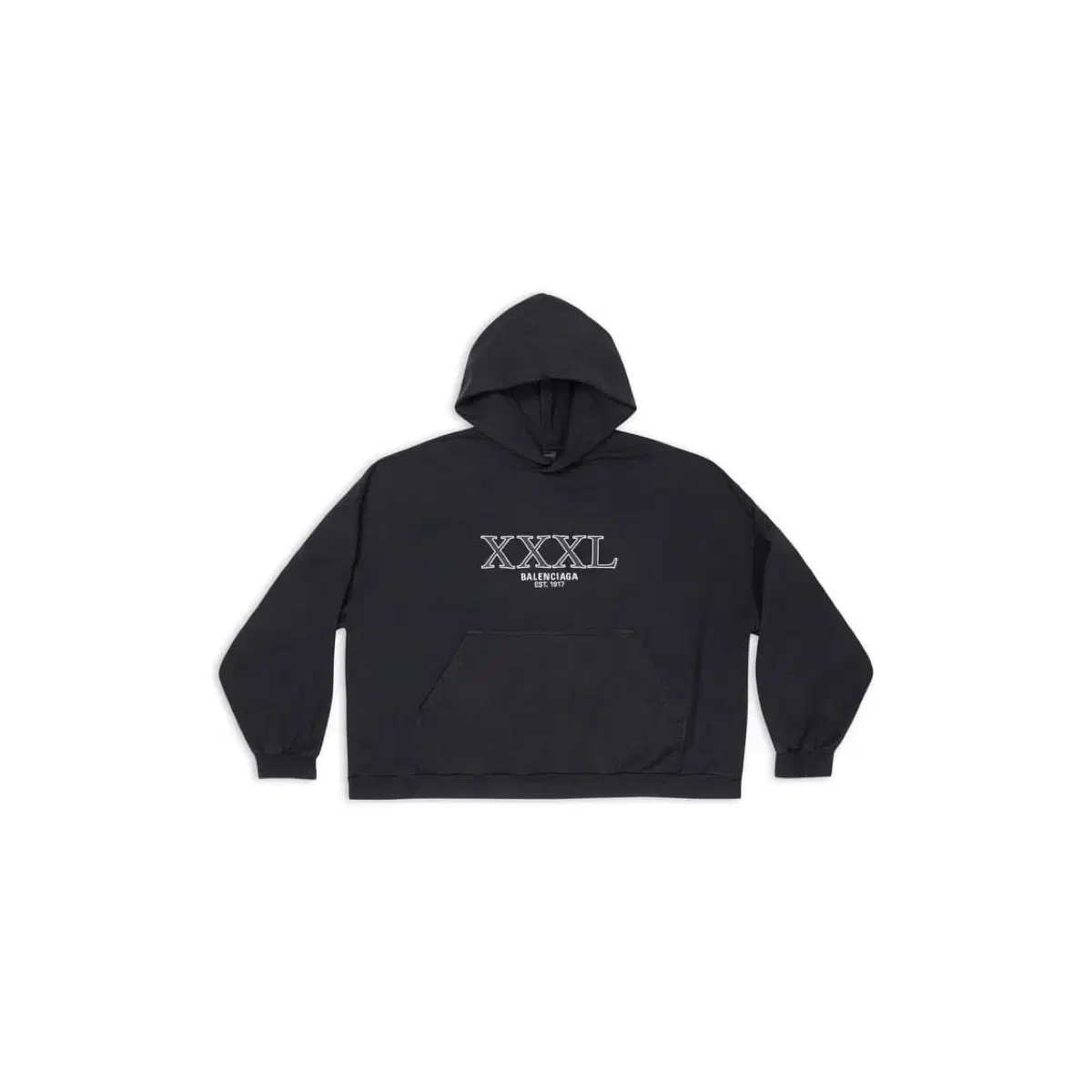 발렌시아가 3XL(XXXL)후드 후드티 판매 합니다