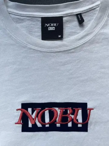 kith x Nobu box logo tee shirt