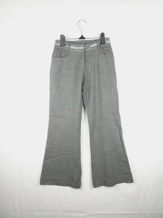 COUPS Couture wide-leg slacks gray 25