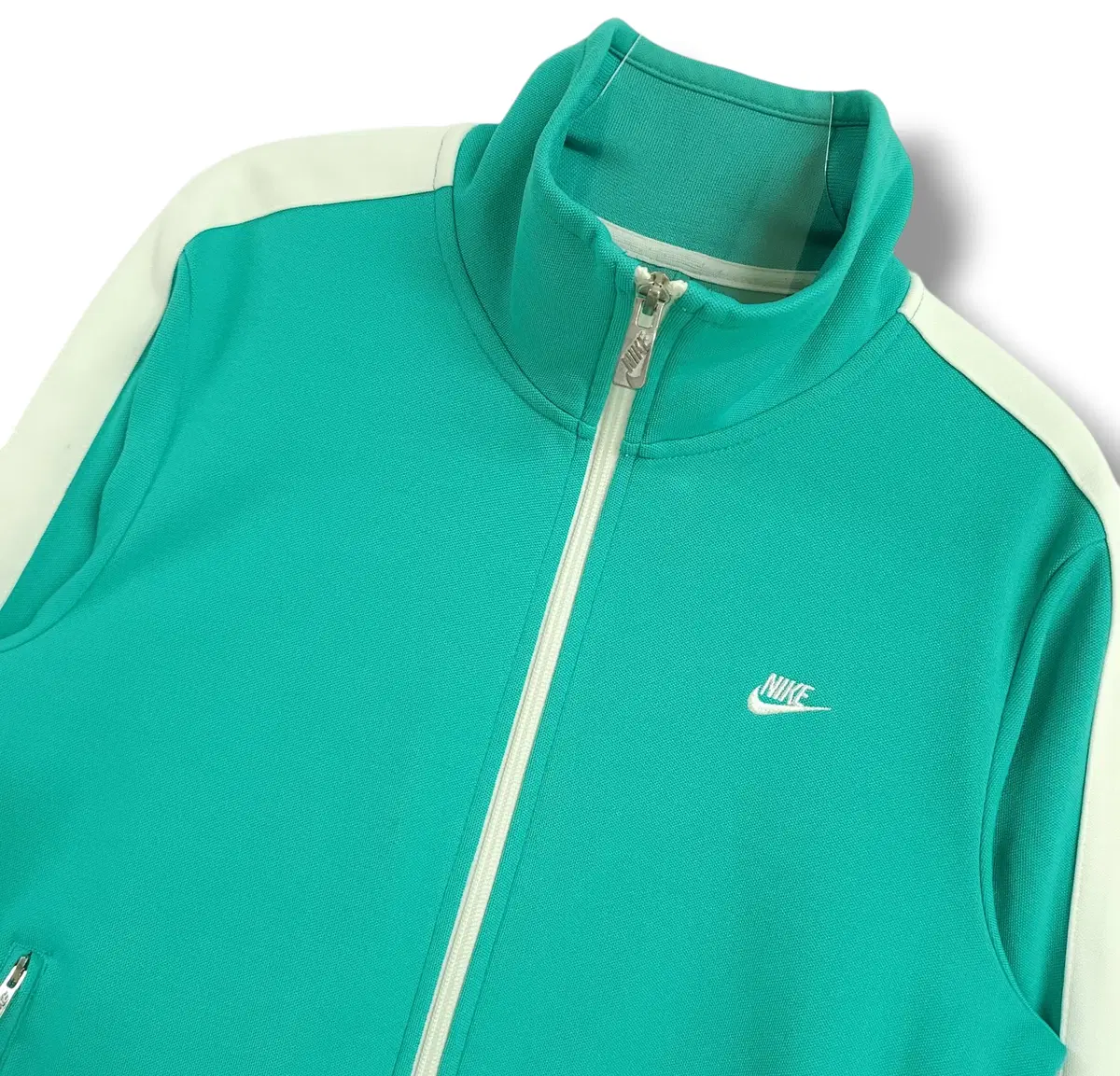 [XL] Nike Mint & White Sideline Zip Up Jersey