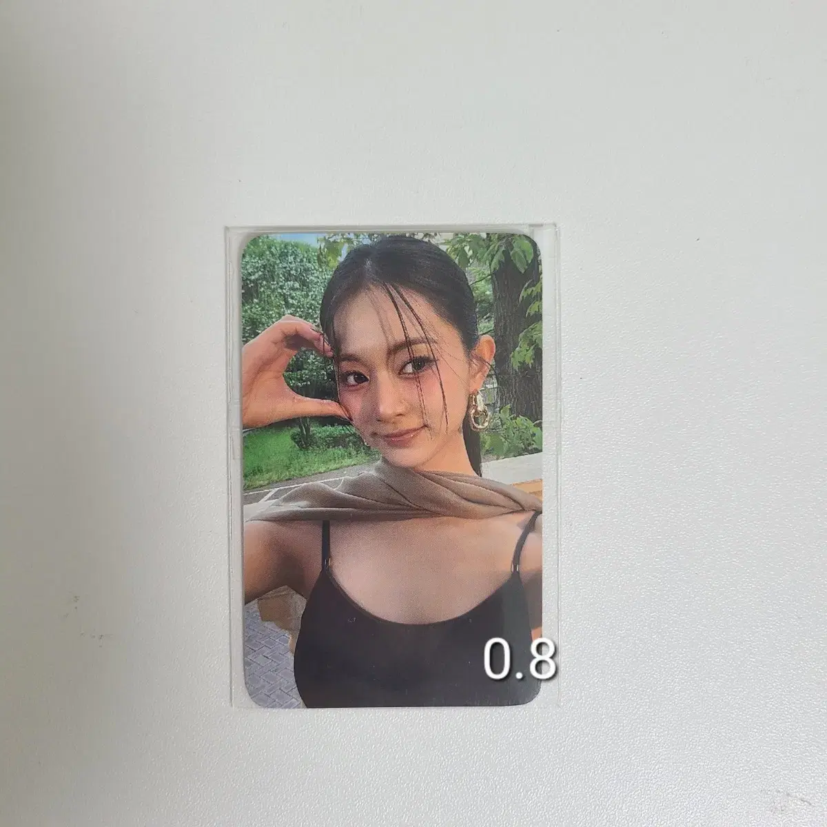 Tzuyu JYP SHOP pre-order benefit photocard wts Runaway About Tzuyu